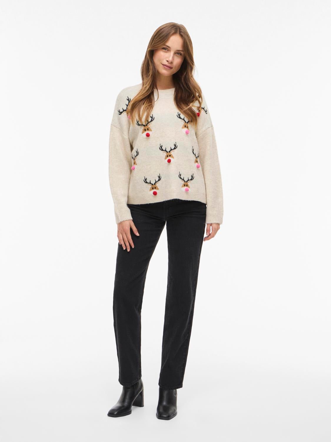 VIMARCIPEL Pullover - Birch - VERO MODA & VILA Bergvik